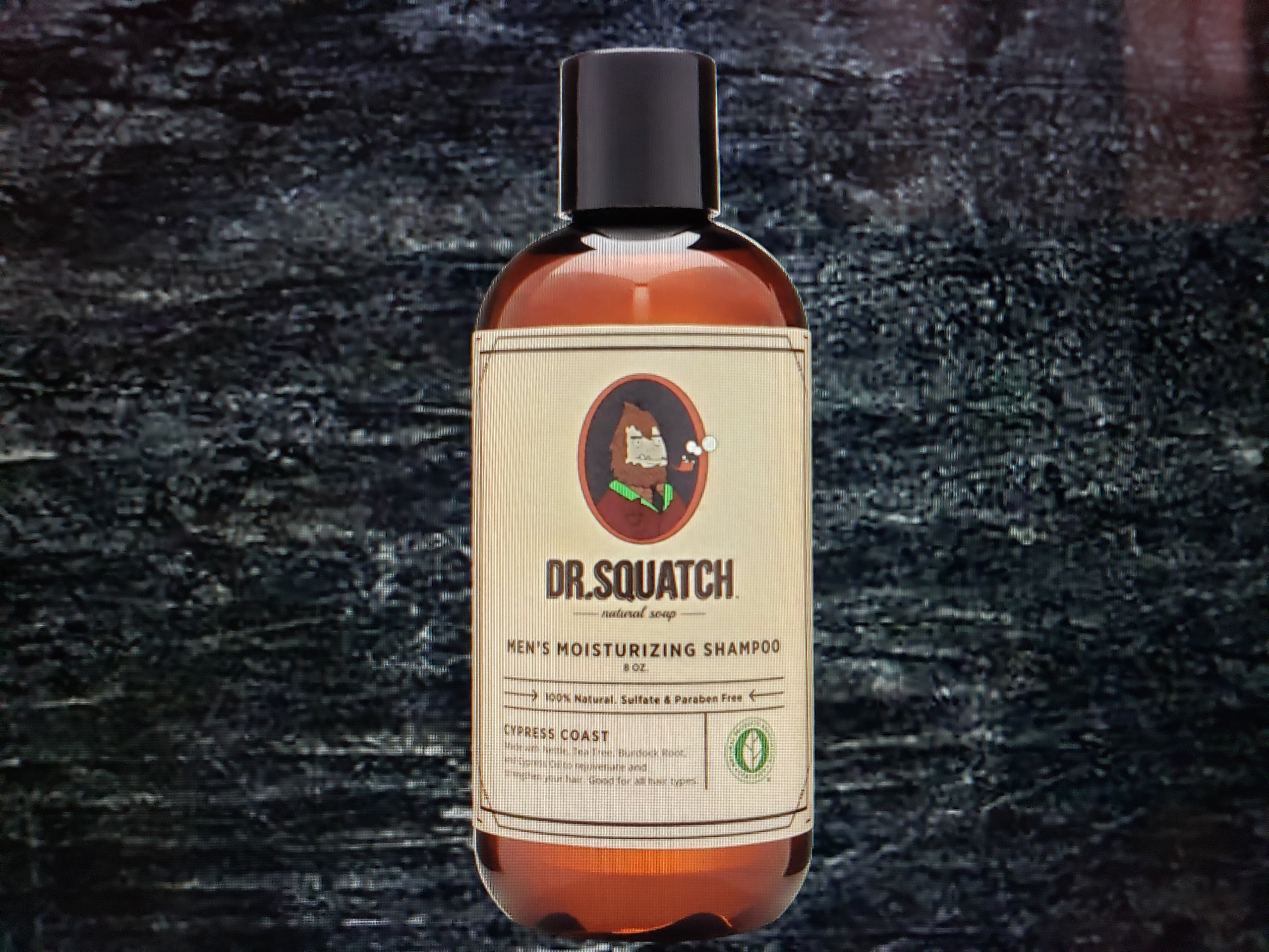 Dr. Squatch Natural Men's Shampoo. 8 Oz. Cypress Coast